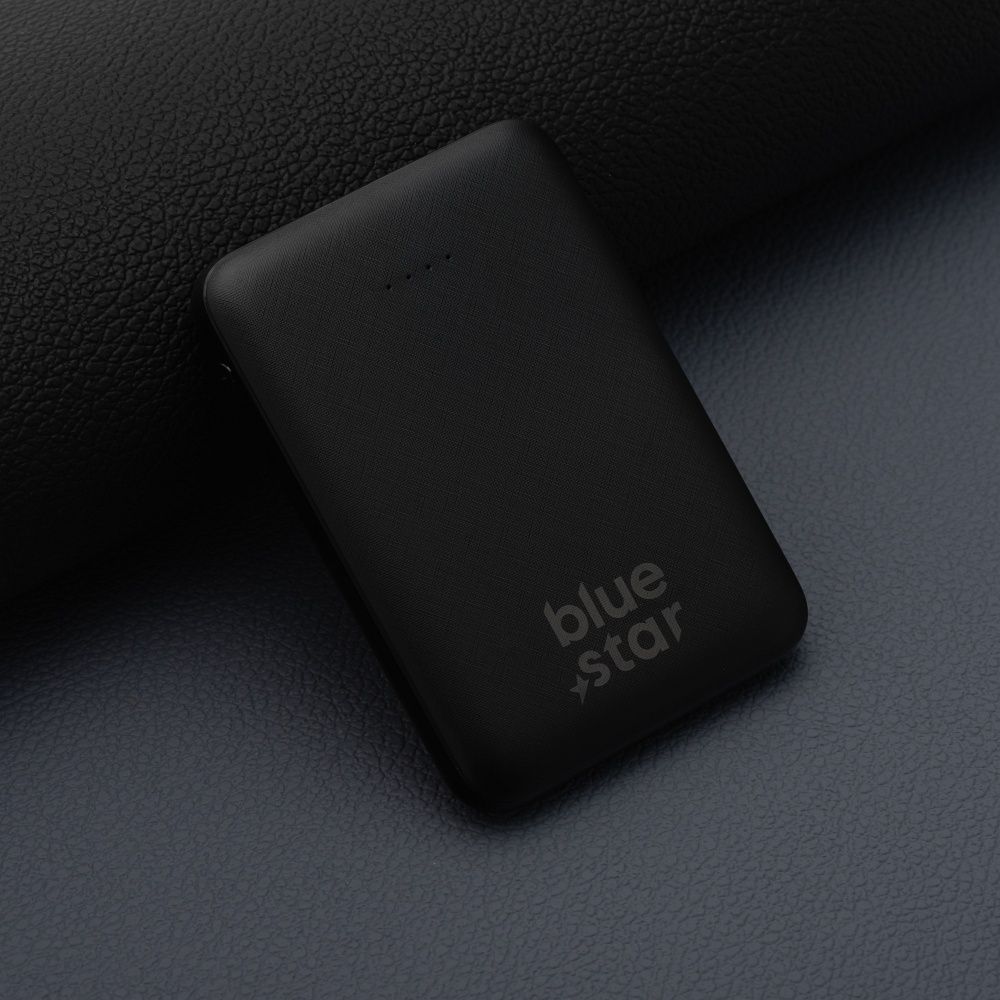 BLUE STAR powerbank 5000 mAh 2A W0539 black