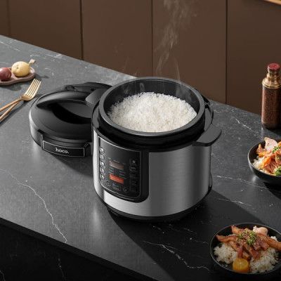 Multifunctional electric pressure cooker Hoco 6L HJD27A black