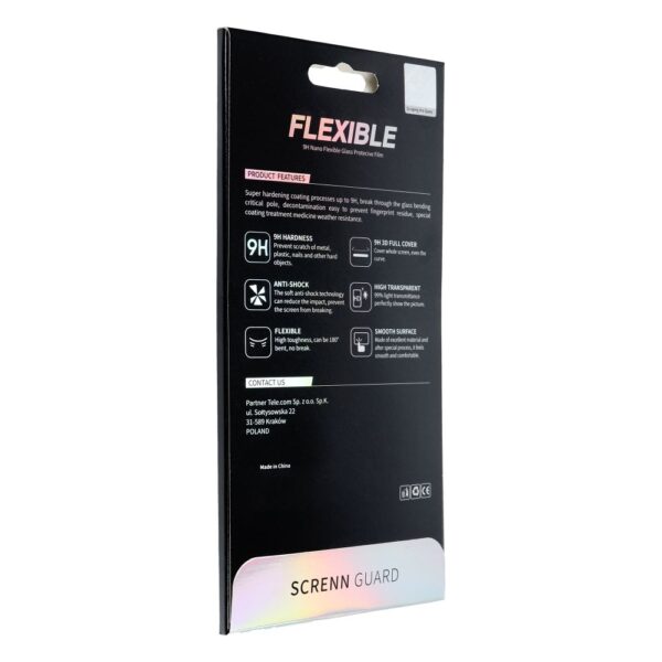 Bestsuit Flexible Hybrid Glass 5D for Apple iPhone 14 Pro black