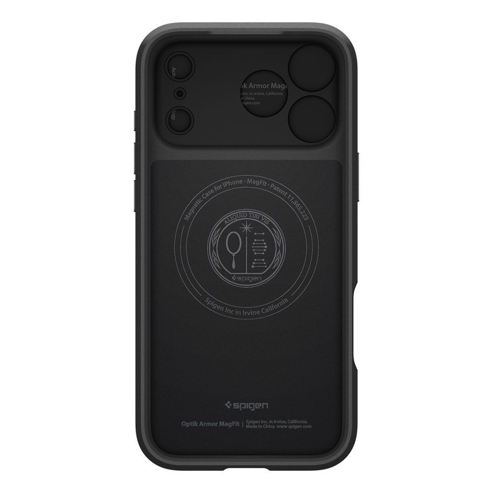 60039f8b54c46d1fafe500e6d6d7beac SPIGEN case OPTIK ARMOR MAG case for IPHONE 17 Pro black