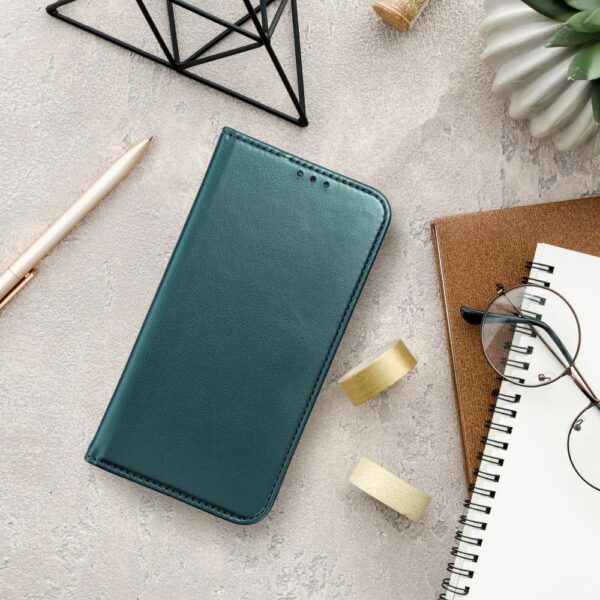 SMART MAGNETO Book case for IPHONE 17 Air dark green