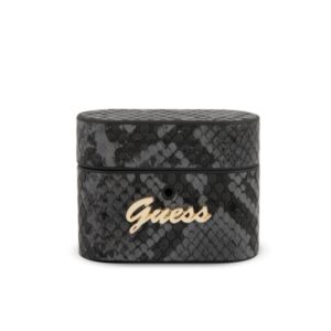 Guess GUACAPPUNSSMLBK AirPods Pro cover black/black Python Collectioneng