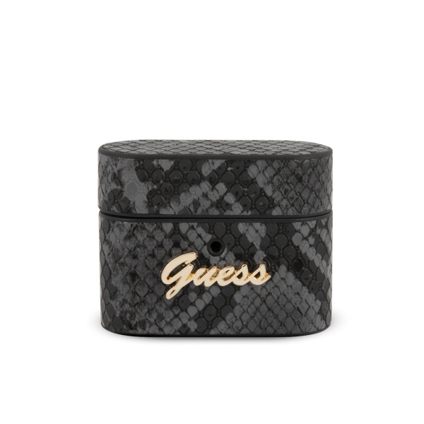 Guess GUACAPPUNSSMLBK AirPods Pro cover black/black Python Collectioneng