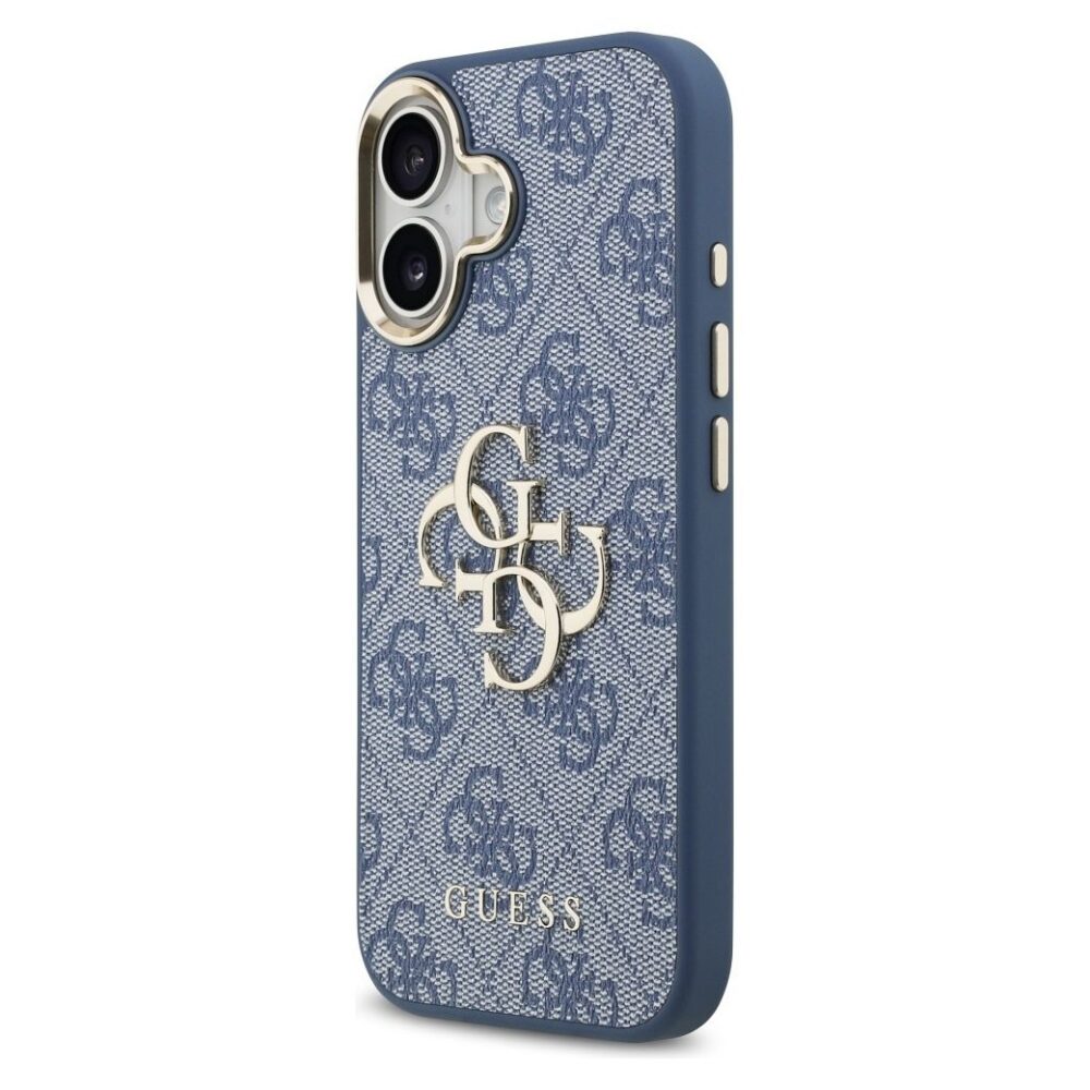 67772b3259757ae76404b0c4ebd113c7 GUESS case for IPHONE 17 GUHCP17S4GMGCBL (PU W/ Big 4G Classic Logo) gold blue