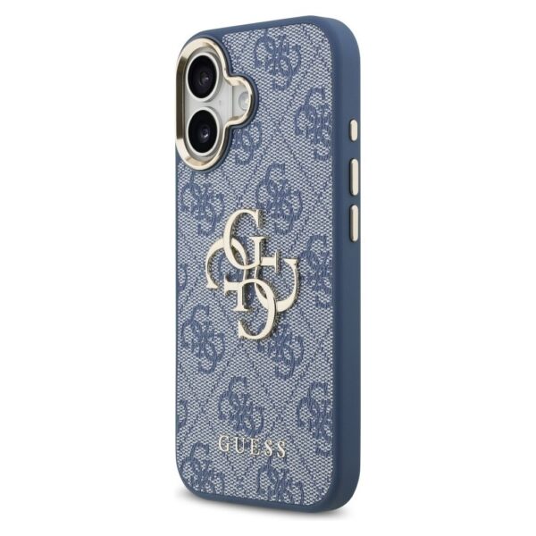 67772b3259757ae76404b0c4ebd113c7 GUESS case for IPHONE 17 GUHCP17S4GMGCBL (PU W/ Big 4G Classic Logo) gold blue