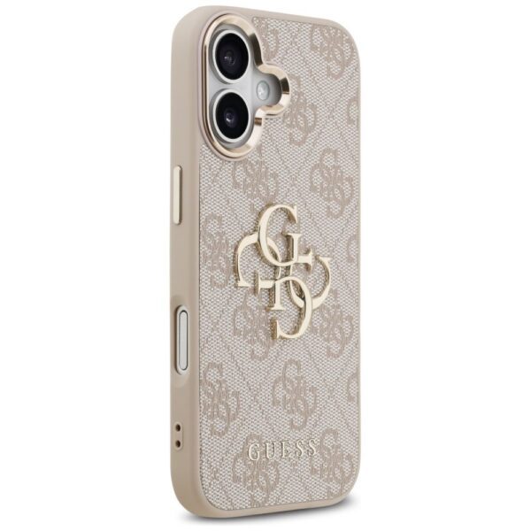 67cdf9ed80fef2562de87f66a13665e1 GUESS case for IPHONE 17 GUHCP17S4GMGCPI (PU W/ Big 4G Classic Logo) gold pink
