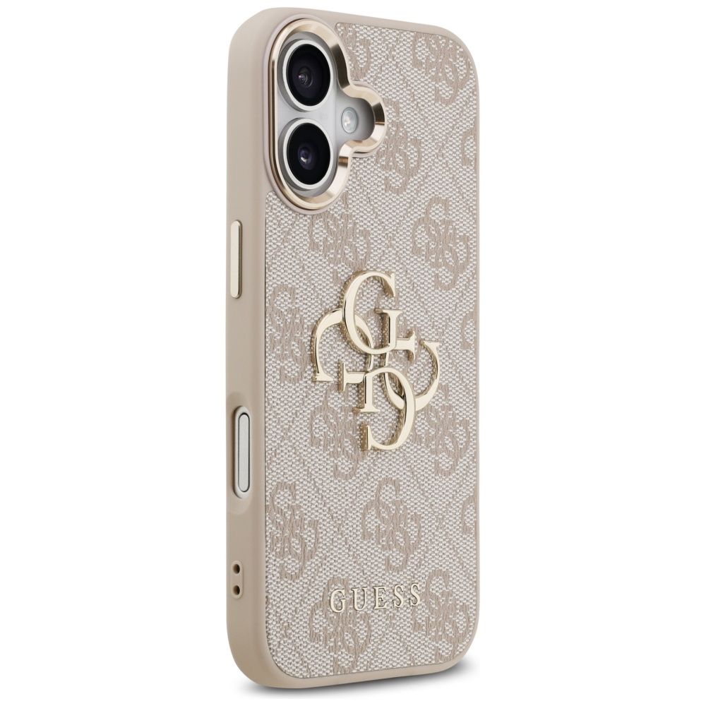 67cdf9ed80fef2562de87f66a13665e1 GUESS case for IPHONE 17 GUHCP17S4GMGCPI (PU W/ Big 4G Classic Logo) gold pink