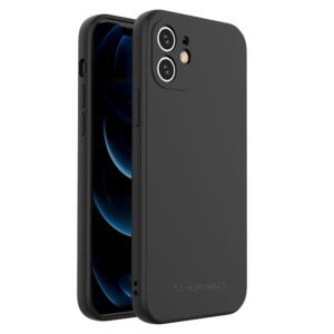 Wozinsky Color Case silicone flexible durable case iPhone SE 2022 / SE 2020 / iPhone 8 / iPhone 7 blackeng