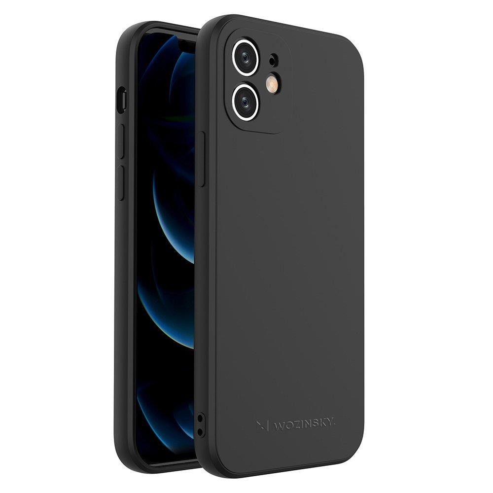 68480_4 Wozinsky Color Case silicone flexible durable case iPhone SE 2022 / SE 2020 / iPhone 8 / iPhone 7 blackeng