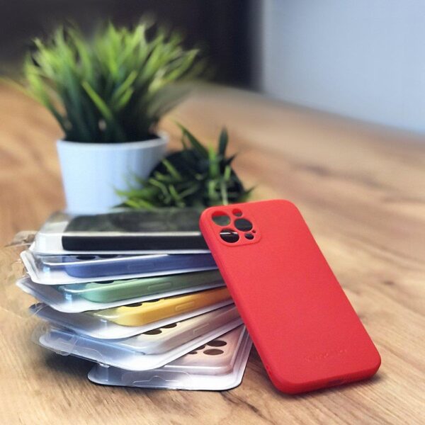 68480_5 Wozinsky Color Case silicone flexible durable case iPhone SE 2022 / SE 2020 / iPhone 8 / iPhone 7 blackeng