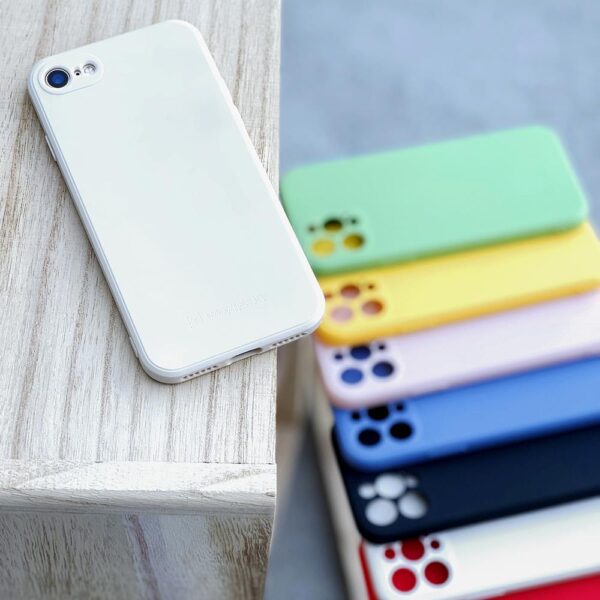 68480_6 Wozinsky Color Case silicone flexible durable case iPhone SE 2022 / SE 2020 / iPhone 8 / iPhone 7 blackeng