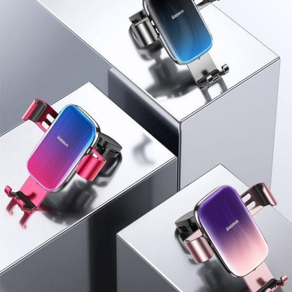 68966_10 Baseus Glaze gravity car holder for air vent black (SUYL-LG01)eng