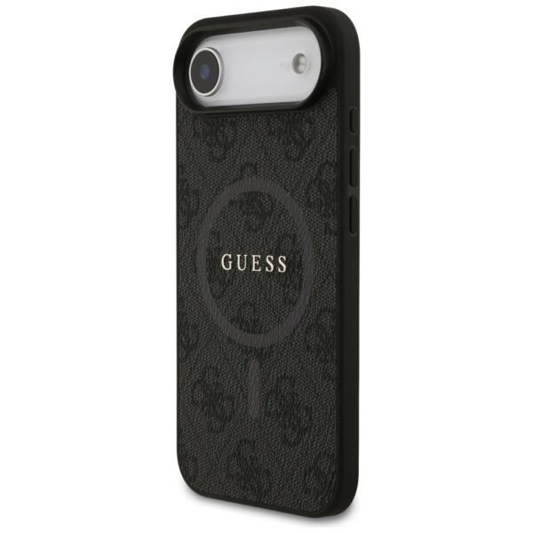 68fb88fffe6c831fea5ea27891d05741 GUESS case for IPHONE 17 Air compatible with MagSafe GUHMP17MG4GFRK (PU 4G Ring Classic Logo) black
