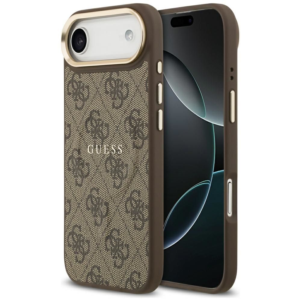 68fbde56b8e8322184afd9db04ce0aa7 GUESS case for IPHONE 17 Air compatible with MagSafe GUHMP17MP4MSEGCW (PU 4G W/ Classic) brown