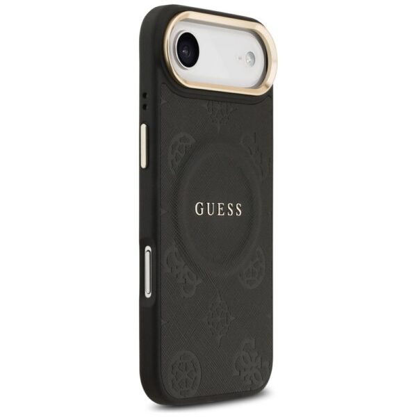 693f28ae65b69e1b8a1fad94c58f1497 GUESS case for IPHONE 17 Air compatible with MagSafe GUHMP17MPSAMSECK (PU W/ Peony Hot Stamp) black