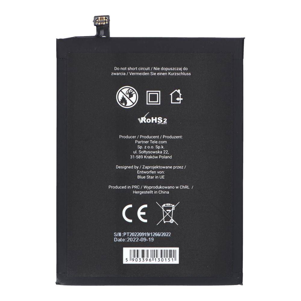 6bd4b6f4dbedb7c225fa744e146ff0dd Battery for Xiaomi Redmi Note 8 / Note 8T / Redmi 7 (BN46) 4000 mAh Blue Star