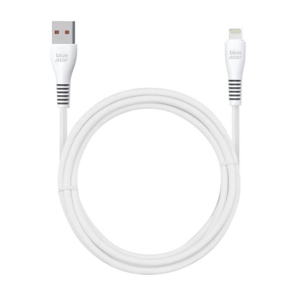 BLUE STAR cable USB A to Lightning 2A 12W DC99I 1 m white