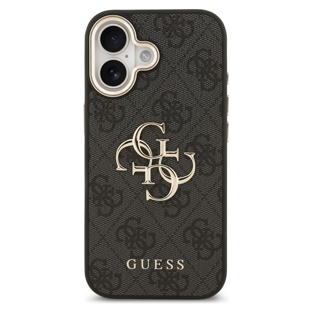 6e07de131239a43fbcff6cdc433db9dd GUESS case for IPHONE 17 GUHCP17S4GMGCGR (PU W/ Big 4G Classic Logo) gold black