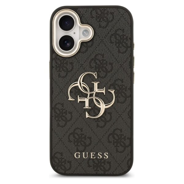 6e07de131239a43fbcff6cdc433db9dd GUESS case for IPHONE 17 GUHCP17S4GMGCGR (PU W/ Big 4G Classic Logo) gold black