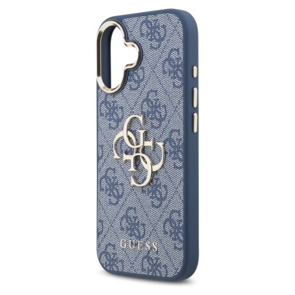 6f6a39f5d69826b68b0738b1f9030808 GUESS case for IPHONE 17 GUHCP17S4GMGCBL (PU W/ Big 4G Classic Logo) gold blue