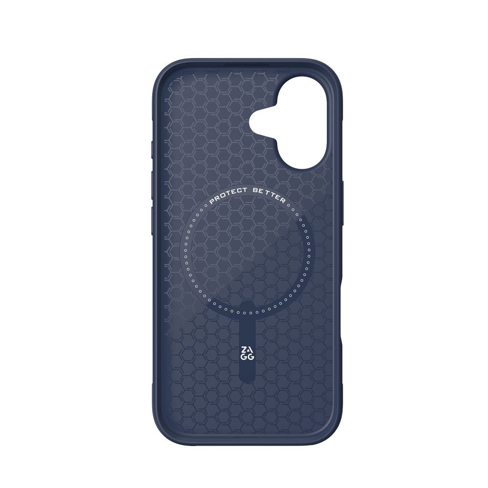 ZAGG case LUXE SNAP compatible with MagSafe for IPHONE 17 navy