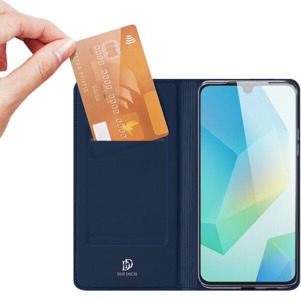 DUX DUCIS wallet case SKIN PRO for SAMSUNG A17 5G blue