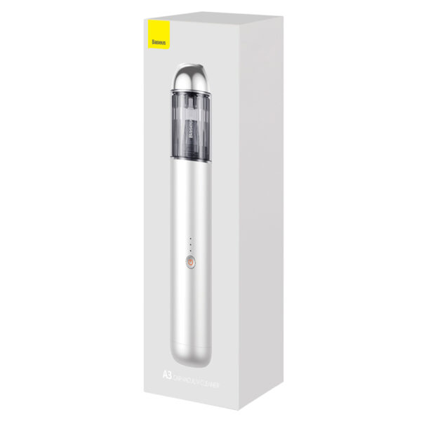 Baseus A3 cordless car vacuum cleaner 135 W 15000 Pa silver (CRXCQA3-0S)eng