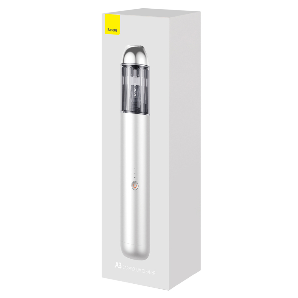 Baseus A3 cordless car vacuum cleaner 135 W 15000 Pa silver (CRXCQA3-0S)eng