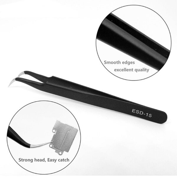 UF-TOOLS - ESD-9 Tweezers Set (9 pcs)