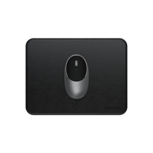 SATECHI vegan leather mouse pad ST-LMPK black
