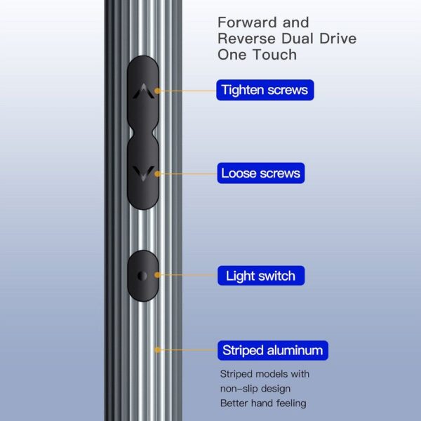 746ac2094bf0501163bba54a9eeb2a42 UF-TOOLS - N20 Straight Handle Electric Screwdriver Set 58in1