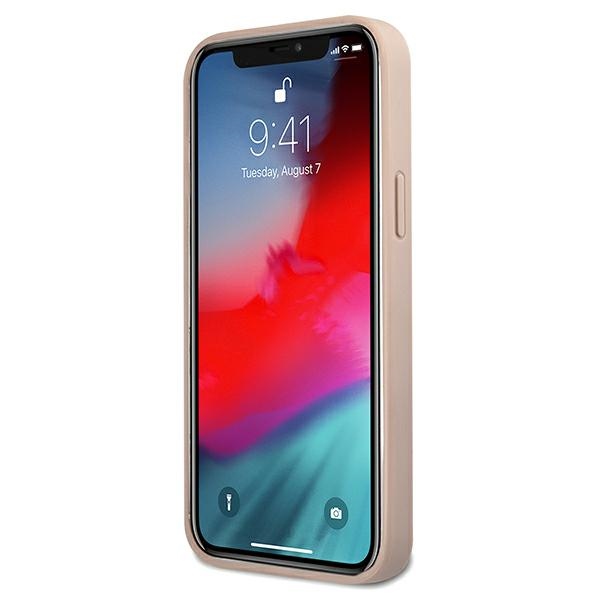 Guess GUHCP12L4GMGPI iPhone 12 Pro Max 6,7" różowy/pink hardcase 4G Big Metal Logoeng