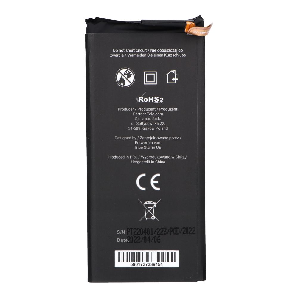 7600e4647a47c25528bc00f5fabcc8fc Battery for Samsung S6 Edge 2600 mAh Blue Star Premium