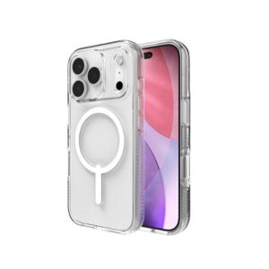 ZAGG case CRYSTAL PALACE SNAP compatible with MagSafe for IPHONE 17 Pro clear