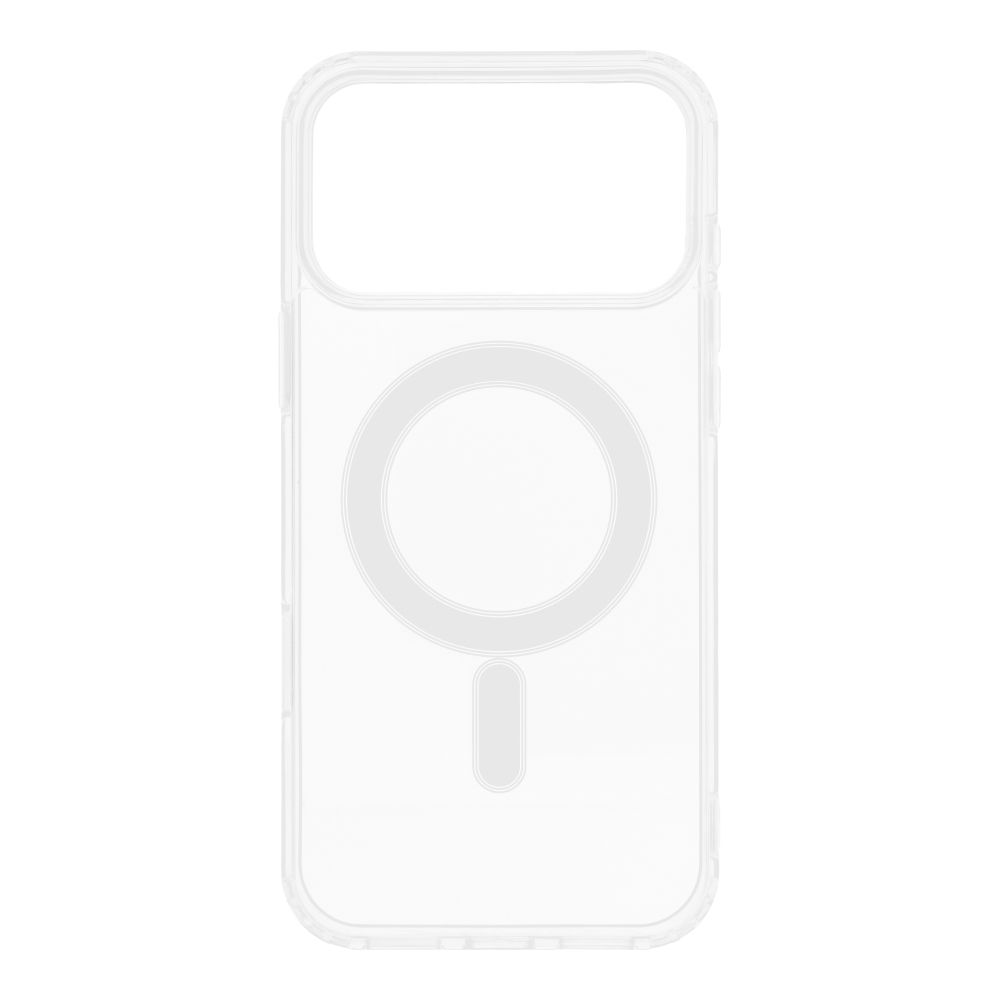 77db3040c4784a739654c1d24a24a96e CLEAR MAG COVER case compatible with MagSafe for IPHONE 17 Pro Max (full ring) transparent