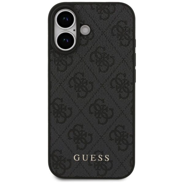 7855d1e93e6f0de87f8d65dc3a0b7b16 GUESS case for IPHONE 17 GUHCP17SG4GFGR (PU 4G Classic) black