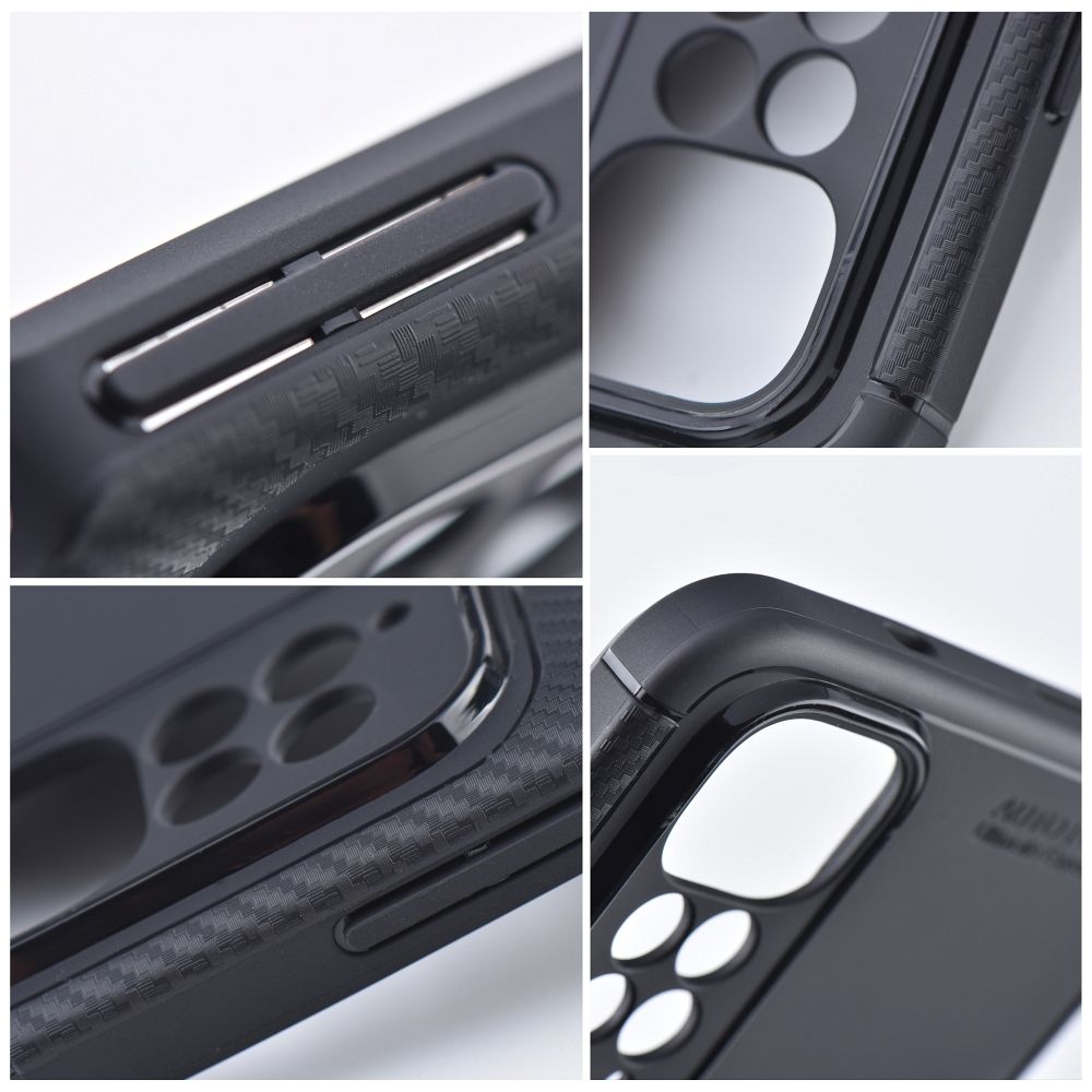 79bd6fbb32abd3631c38617402459065 Case CARBON PREMIUM for XIAOMI Redmi 15 4G / 15 5G (171.1mm) black