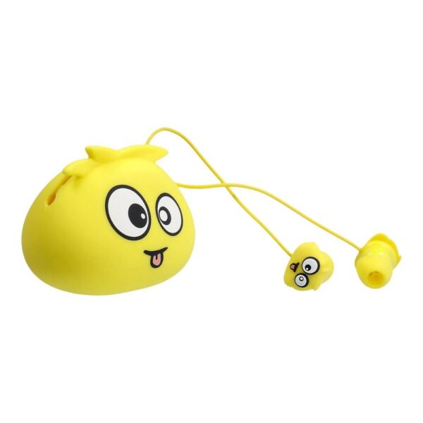 Earphones JELLIE MONSTER Deman YLFS-01 Jack 3,5mm yellow
