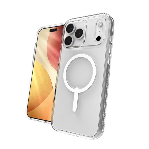 ZAGG case CRYSTAL PALACE SNAP compatible with MagSafe for IPHONE 17 Pro Max clear
