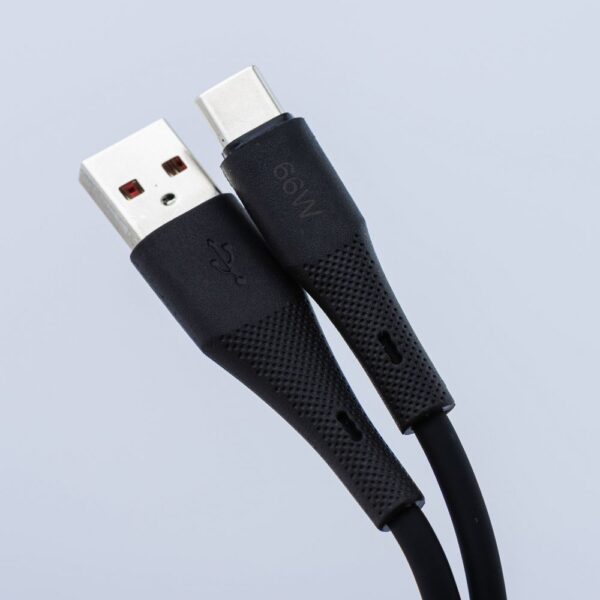 7a5bf02c850c7b65214290c58fc4bcf1 FORCELL F-ENERGY C342 cable USB A to Type C QC4.0 3A 66W Silicone 1 m black