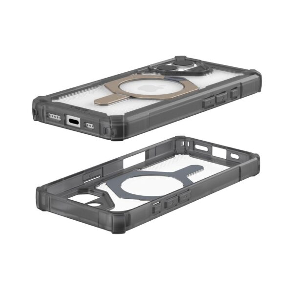 7a6026aa76b7fec58c22baba688e92ca UAG Urban Armor Gear case PLASMA XTE compatible with MagSafe for IPHONE 17 ash / titanium