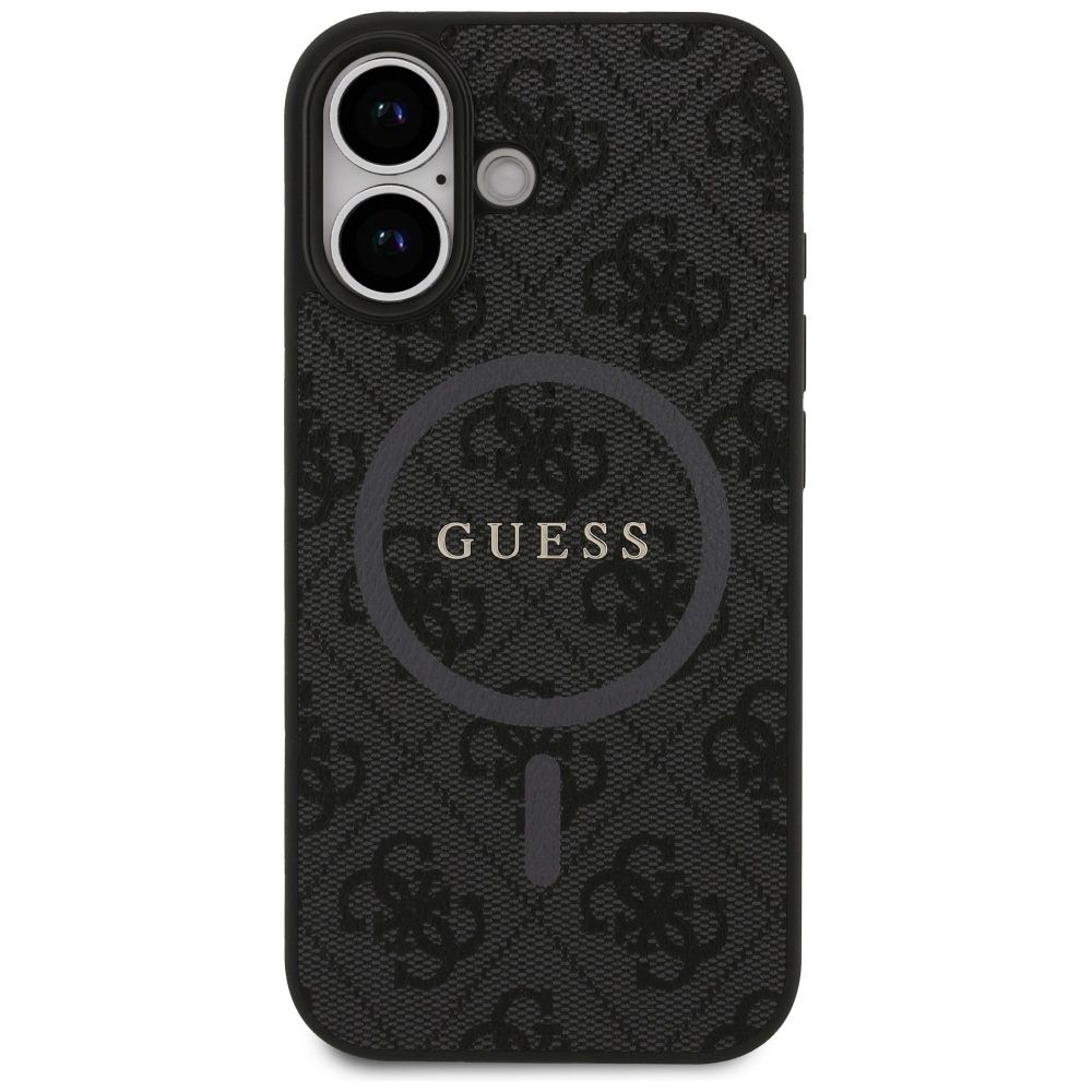 7e43dbbe31e95a8f7fa276947572565b GUESS case for IPHONE 17 compatible with MagSafe GUHMP17SG4GFRK (PU 4G Ring Classic Logo) black
