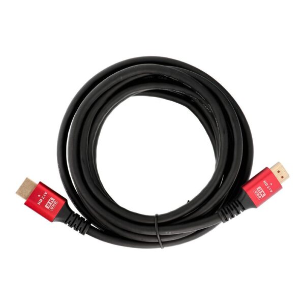 7ea7c9446b31ae95b9c5bd85a7f81dd8 Cable HDMI 2.1 Cable 8K 60Hz / 4K 120Hz – Ultra High Speed, HDR, eARC, VRR, 48Gbps 3 m black