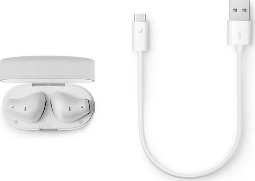 7fcd94979570e7eefdfbbb822db0f0dd Wireless earphones Philips TWS TAT2139WT/00 white