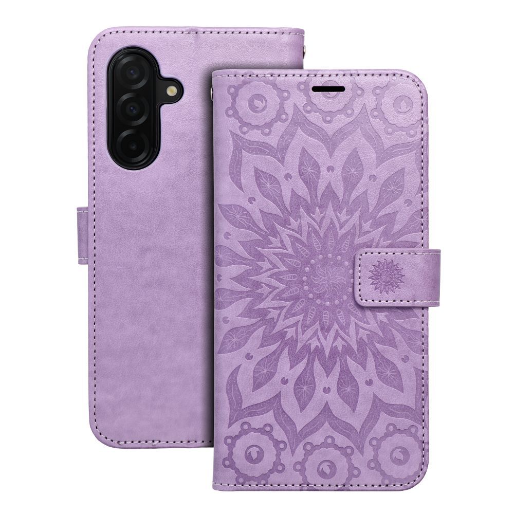 MEZZO Book case for SAMSUNG A56 5G mandala purple