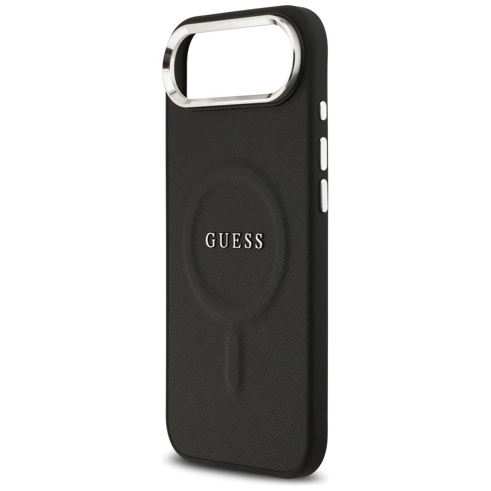 80fc4e348fc9d6bfb849cae127e54c78 GUESS case for IPHONE 17 Air compatible with MagSafe GUHMP17MPSAREGSK (PU W/ Classic Logo) black