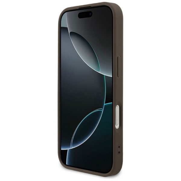 GUESS case for IPHONE 17 compatible with MagSafe GUHMP17SP4SM4MW (PU 4G Small 4G and Classic) brown