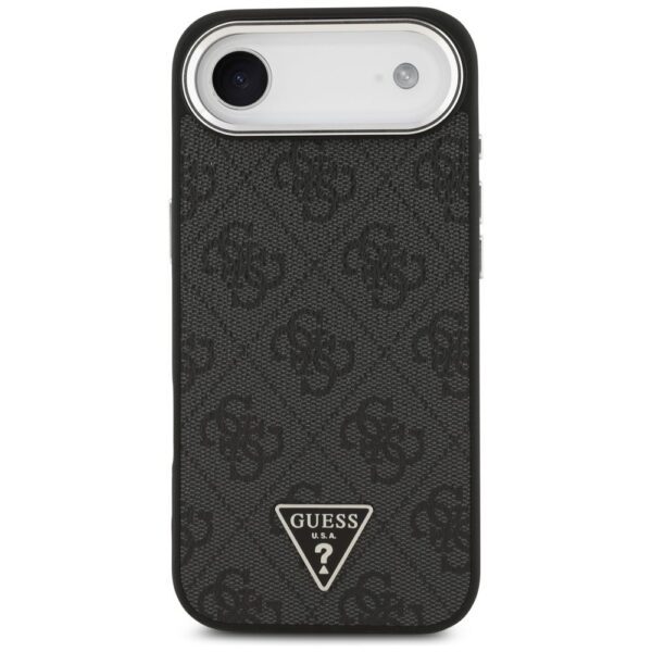 853e1f1b68fd088a2501d615055cecc1 GUESS case for IPHONE 17 Air compatible with MagSafe GUHMP17MP4TSRCMK (PU 4G W/Triangle Logo SL) black