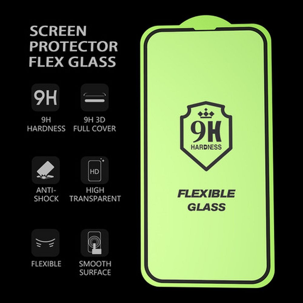 Szkło hybrydowe Bestsuit Flexible 5D Full Glue do Samsung Galaxy S25 Edge czarny
