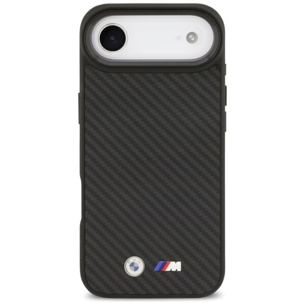 BMW case for IPHONE 17 Air compatible with MagSafe BMHMP17M24CFMMK (Kevlar Matt) black
